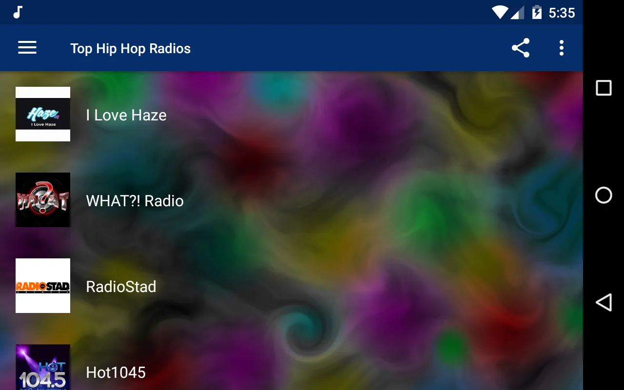 Top Hip Hop Radios | Indus Appstore | Screenshot