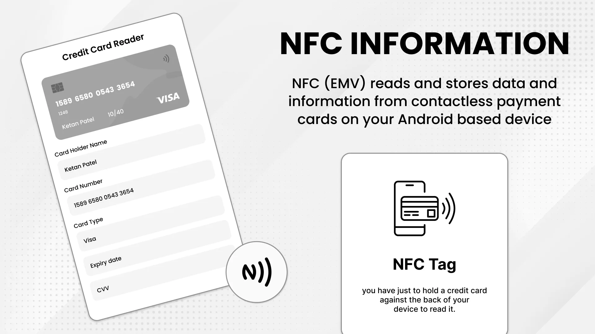 Credit Card : Wallet & NFC | Indus Appstore | Screenshot