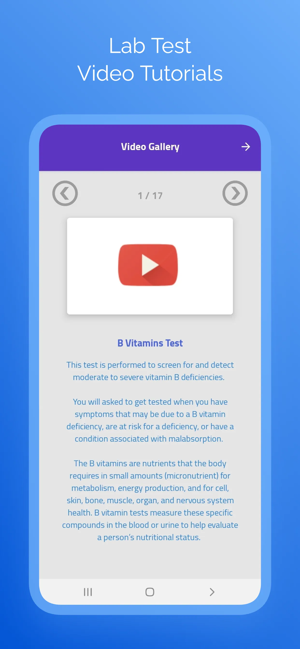 Lab Test Results | Indus Appstore | Screenshot