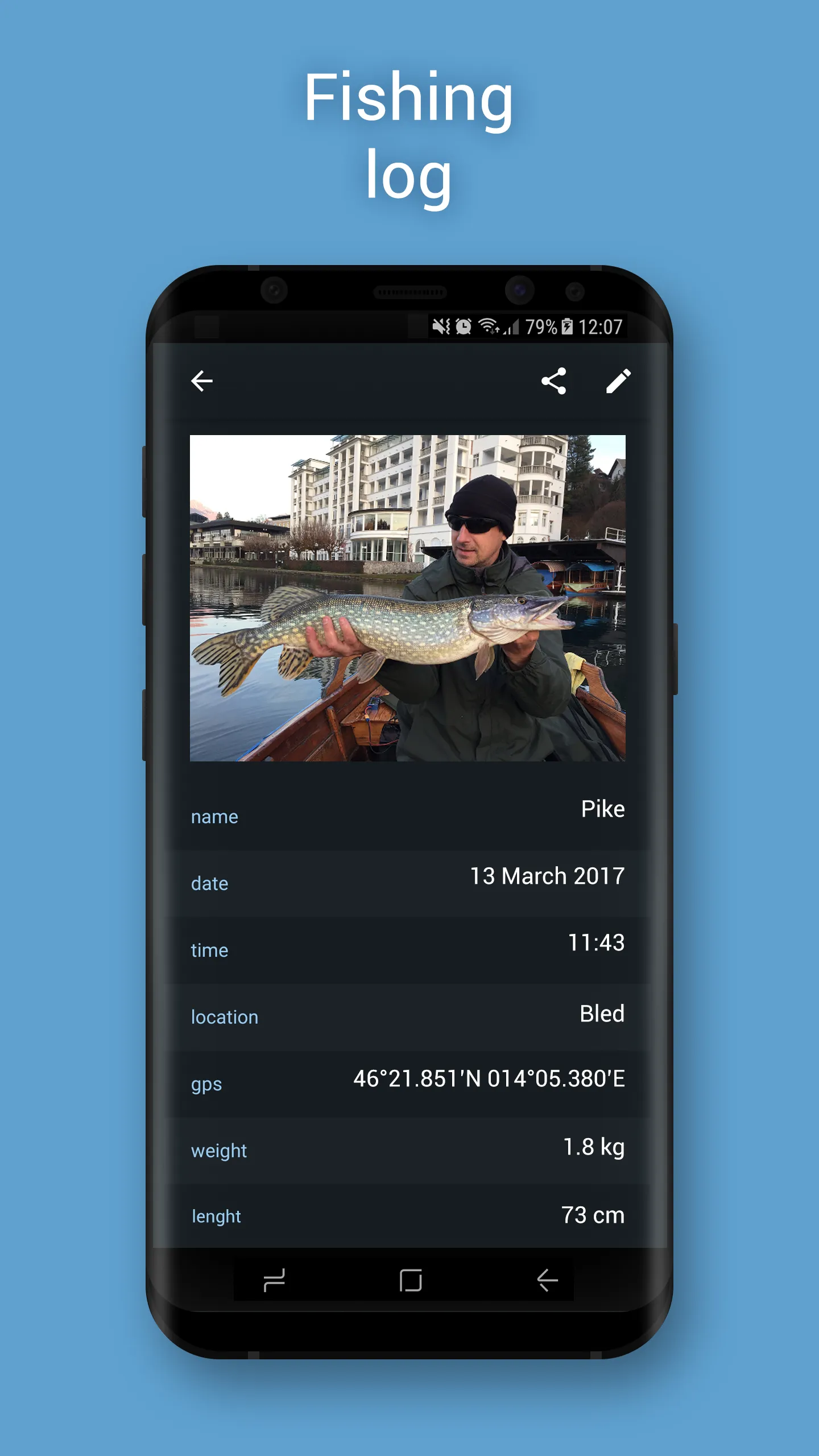 Fishing Calendar | Indus Appstore | Screenshot