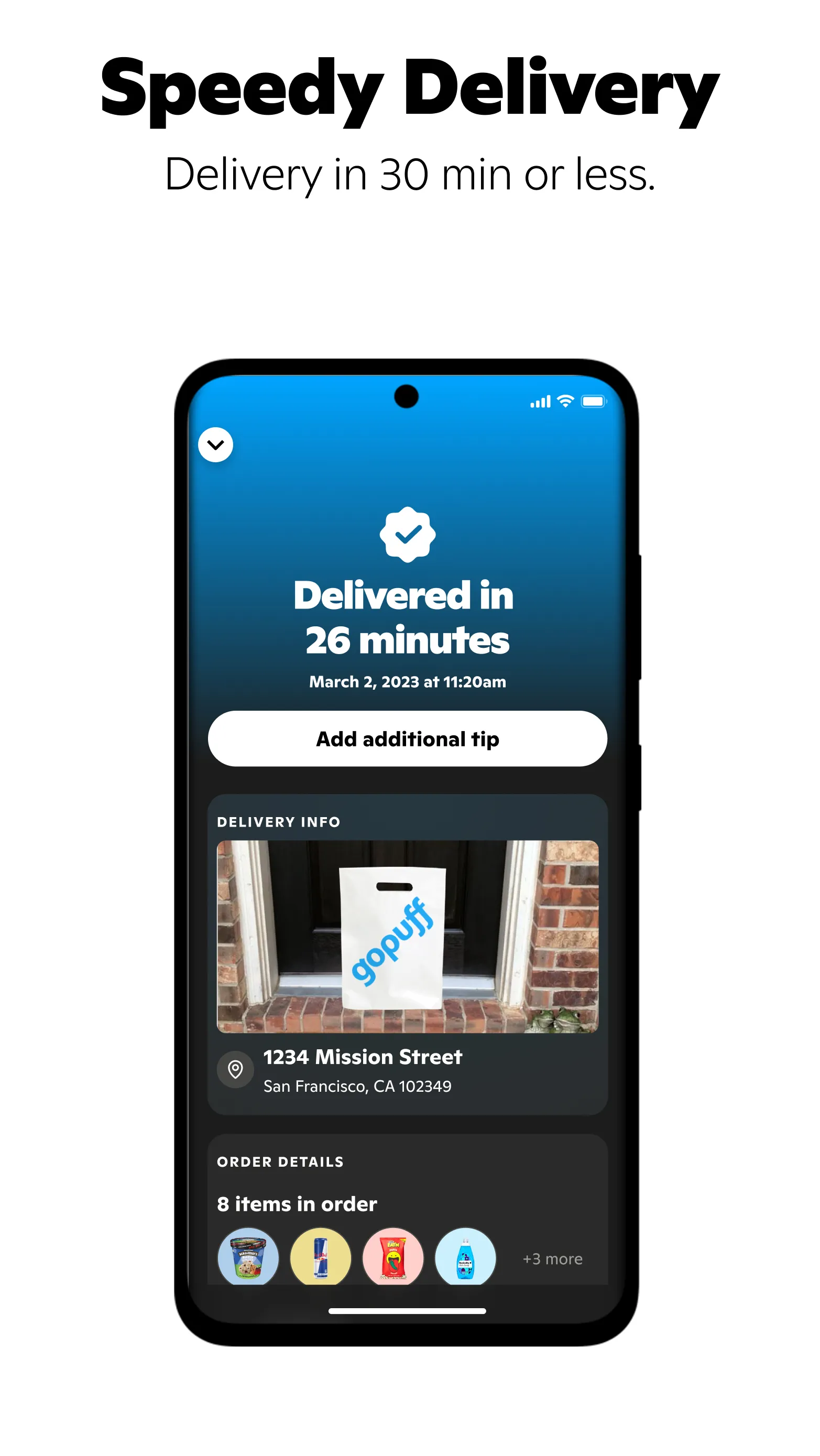 Gopuff—Alcohol & Food Delivery | Indus Appstore | Screenshot