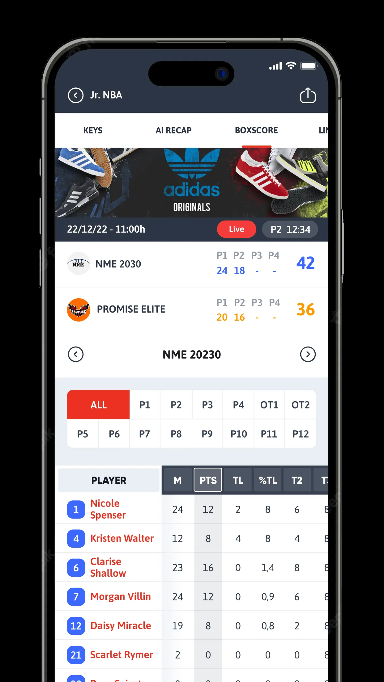 Swiss Basketball | Indus Appstore | Screenshot