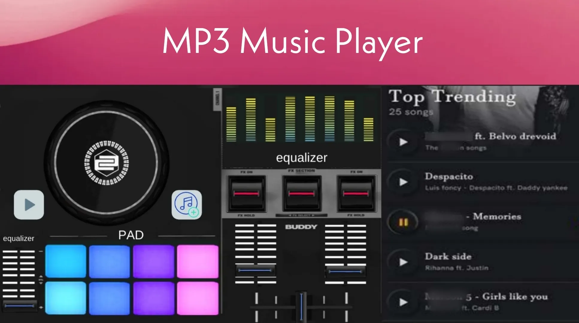 dj with volume & bass booster | Indus Appstore | Screenshot