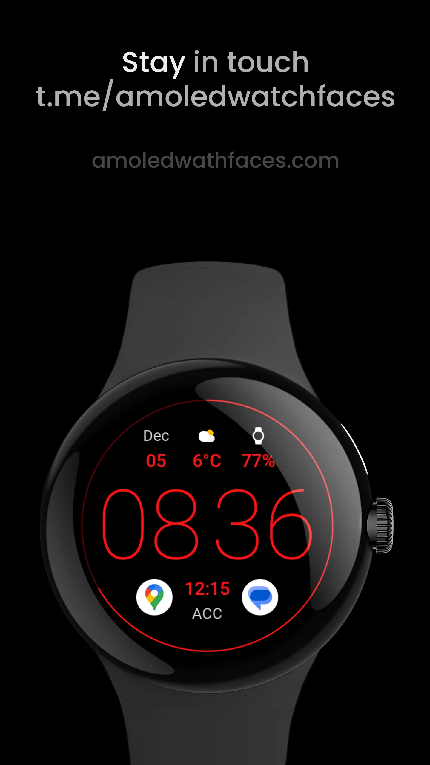 Simple Digital: Watch face | Indus Appstore | Screenshot