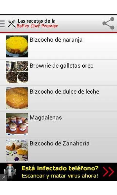 Recetas BePro Chef Premier | Indus Appstore | Screenshot