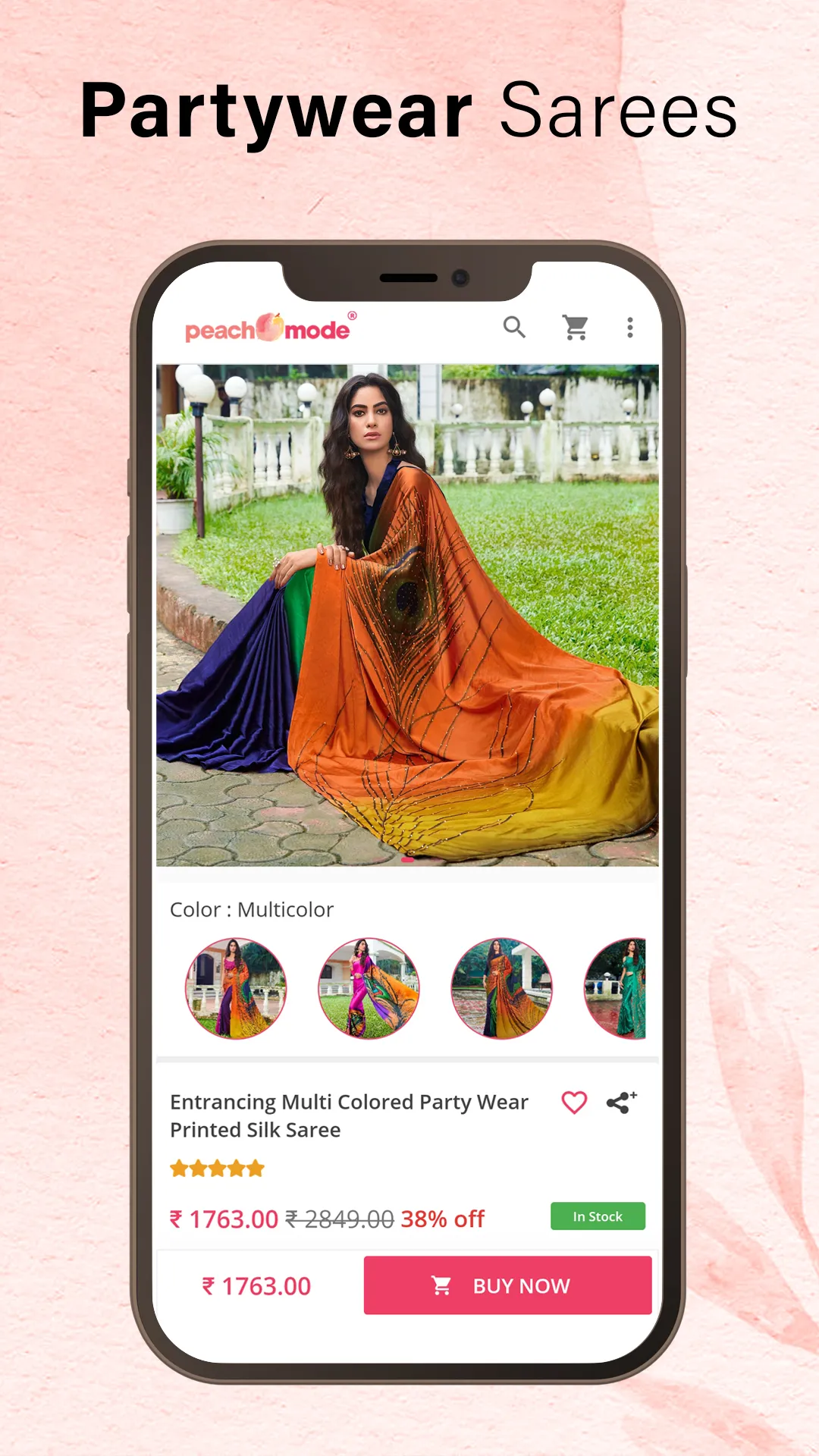 Peachmode Online Shopping | Indus Appstore | Screenshot