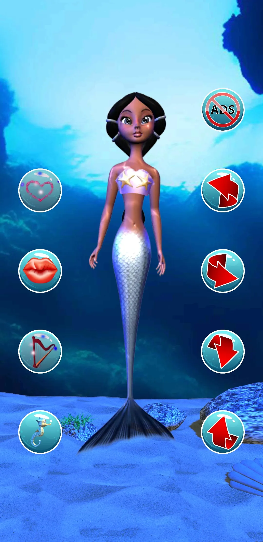 Diana The Talking Mermaid | Indus Appstore | Screenshot