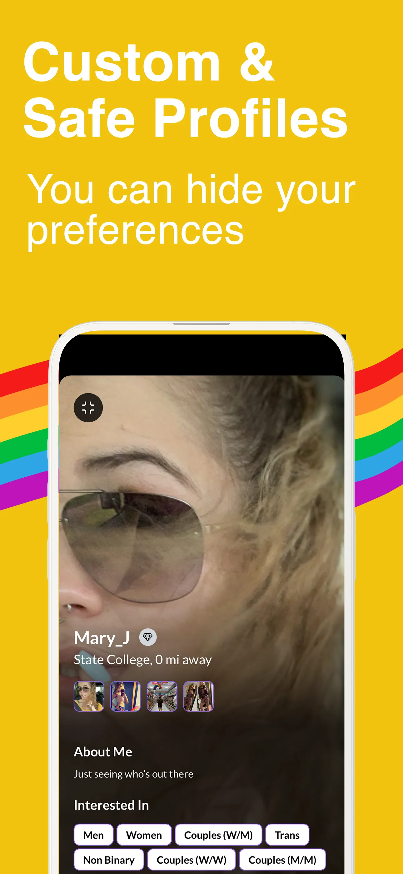 Bindr: Bisexual & LGBTQ Dating | Indus Appstore | Screenshot