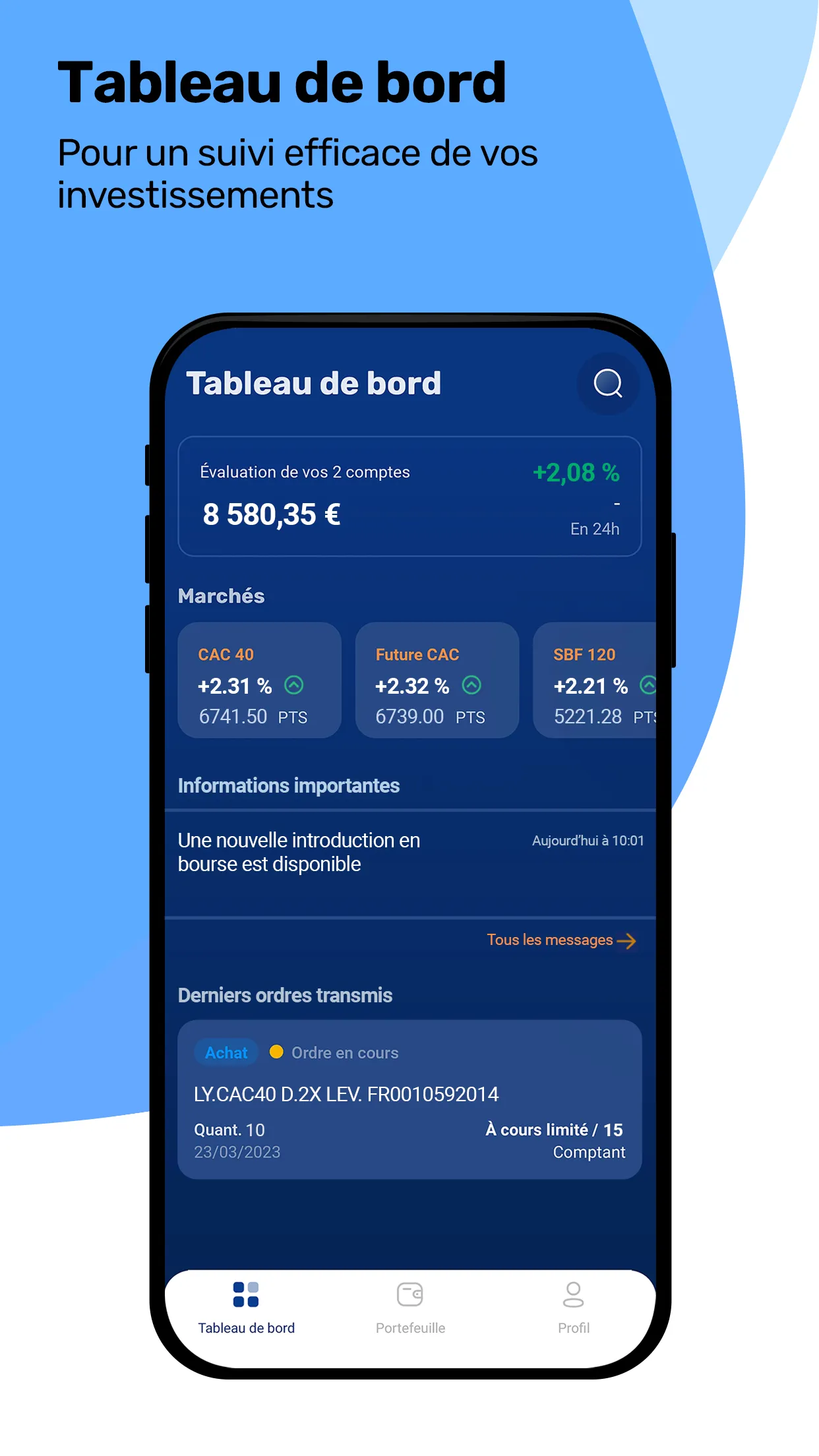 Bourse Direct Trading App | Indus Appstore | Screenshot