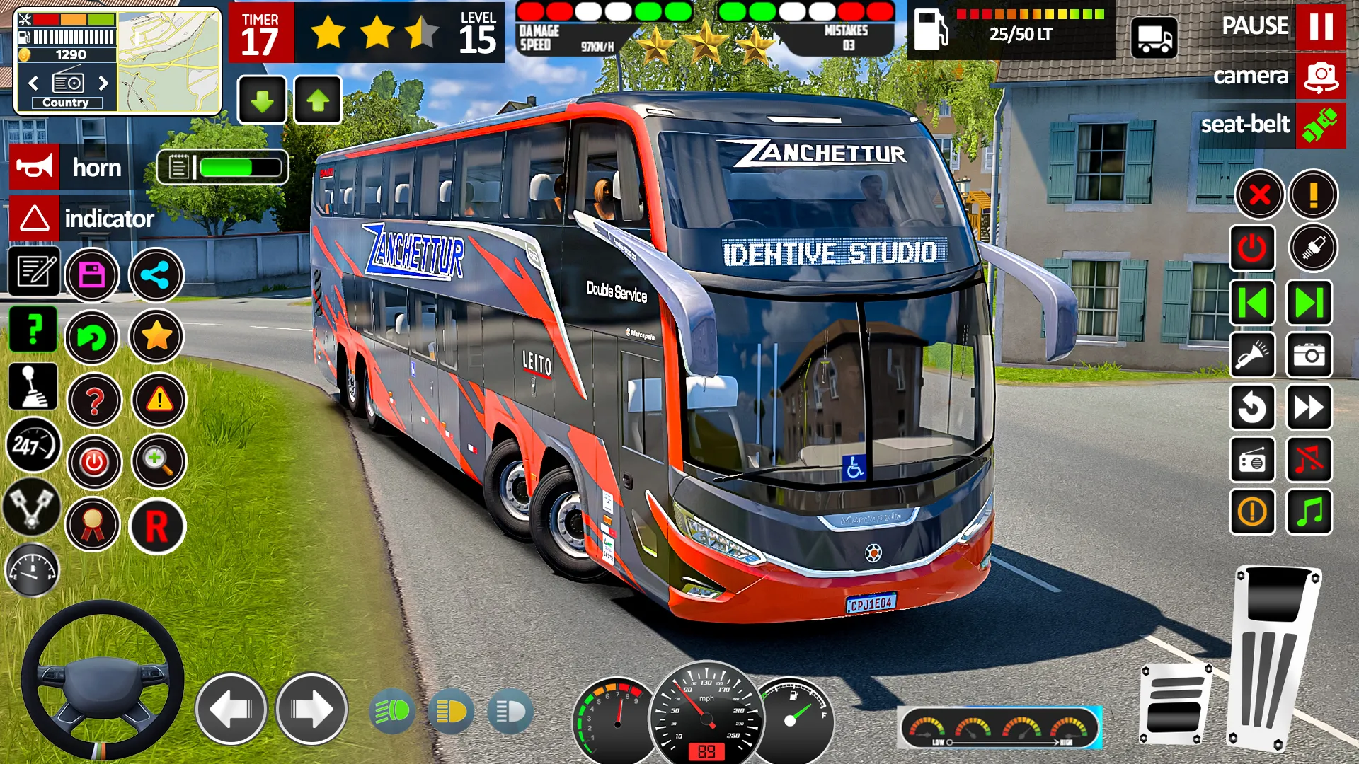 Offroad Bus Driving Bus Sim 3D | Indus Appstore | Screenshot