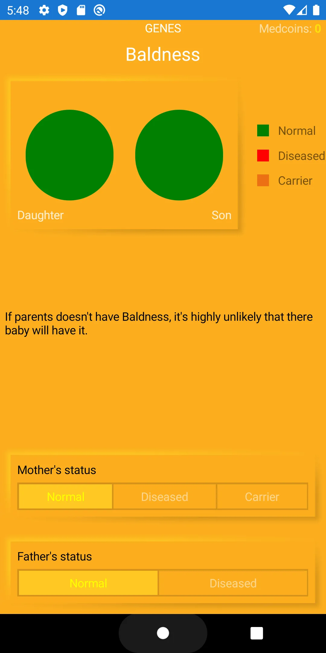 Genes (previously Blood Group) | Indus Appstore | Screenshot