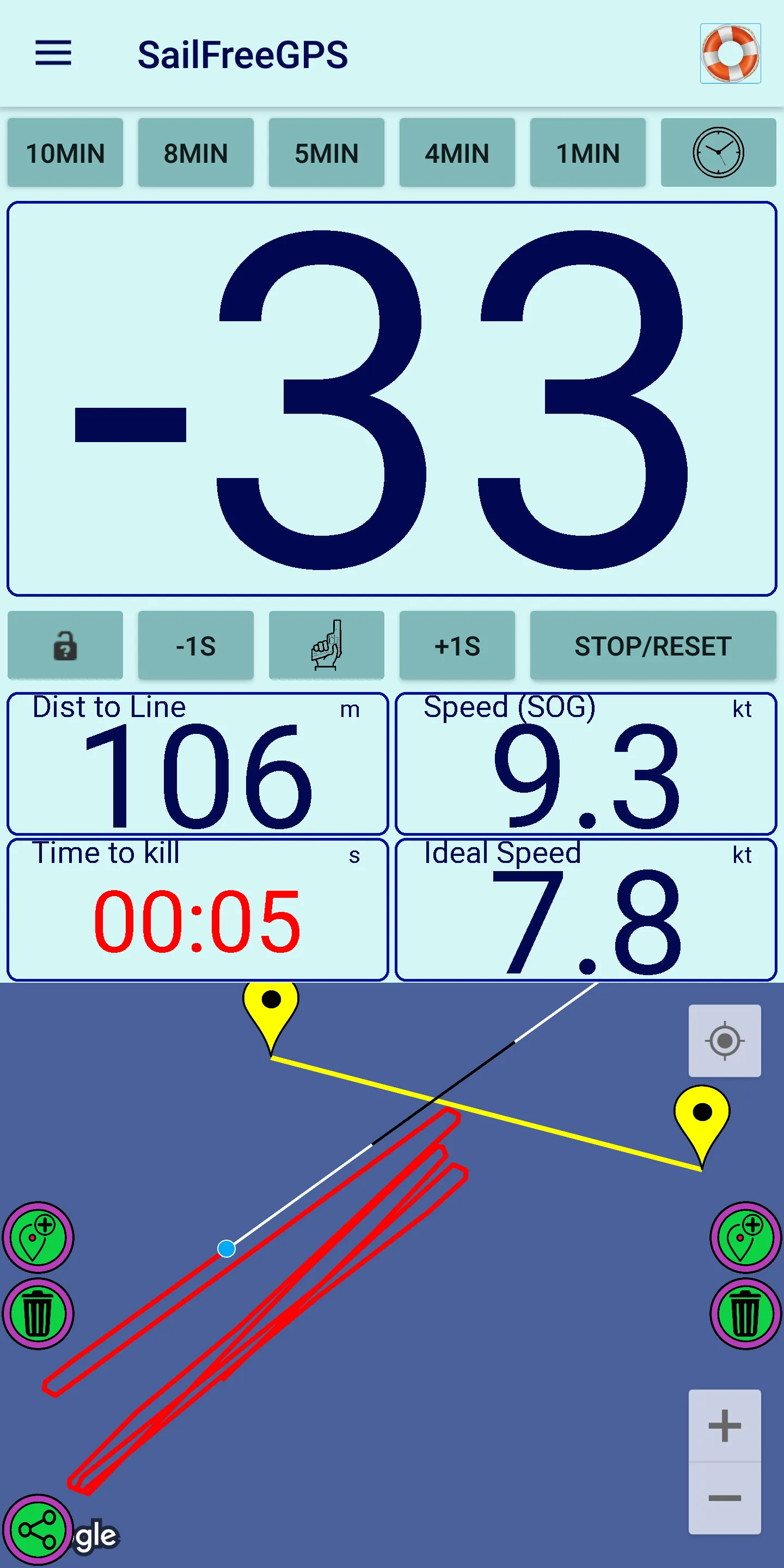 SailFreeGPS | Indus Appstore | Screenshot