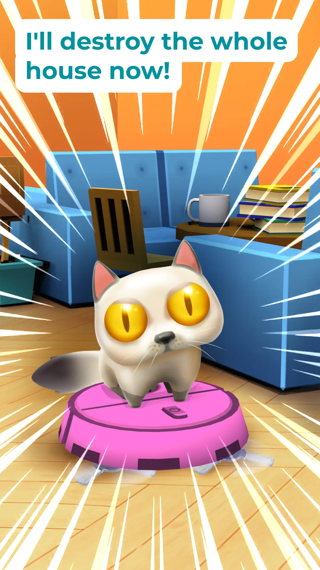 Vacuum cats: battle io games | Indus Appstore | Screenshot