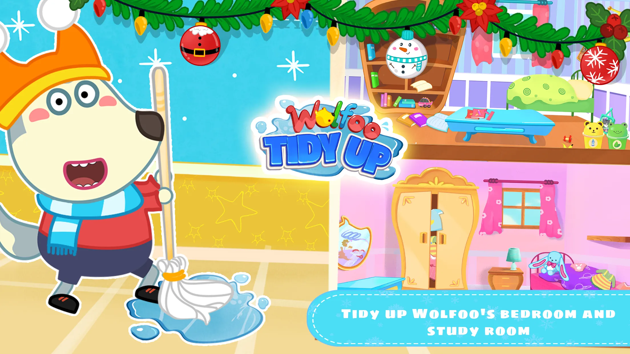 Wolfoo Tidy up: House Cleaning | Indus Appstore | Screenshot