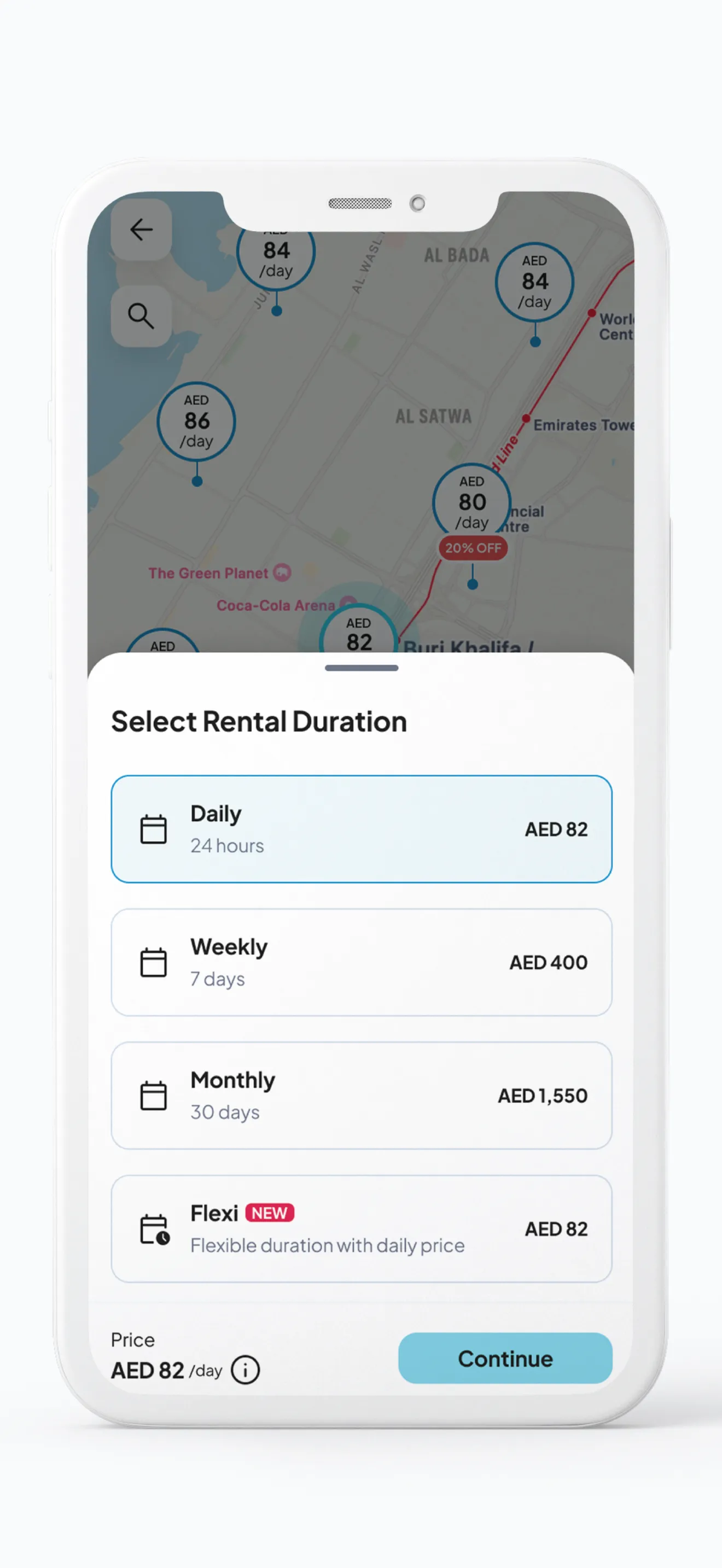 ekar Car Rental | Indus Appstore | Screenshot