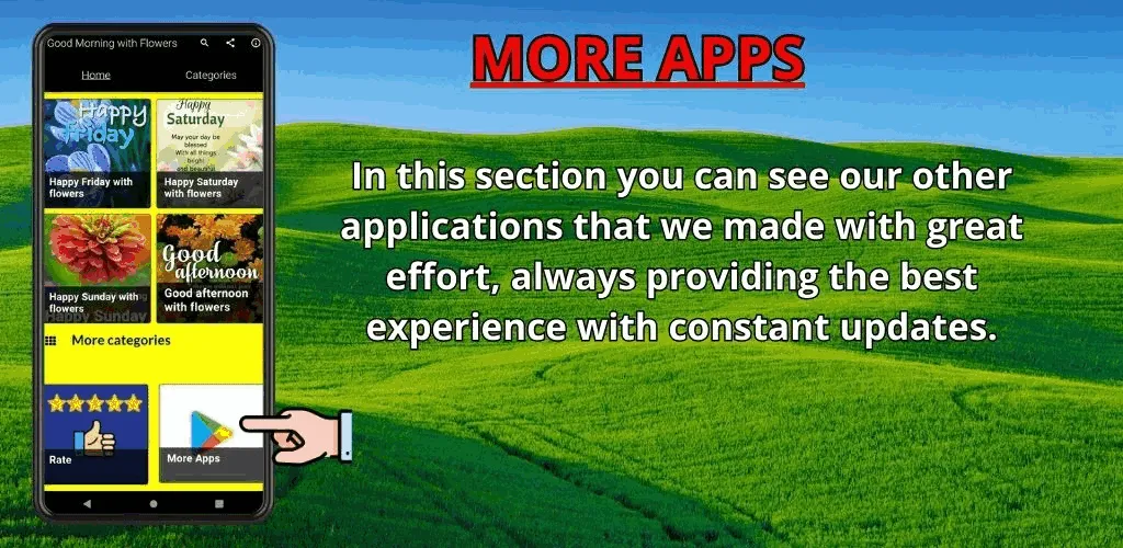 Good Morning with Flowers | Indus Appstore | Screenshot