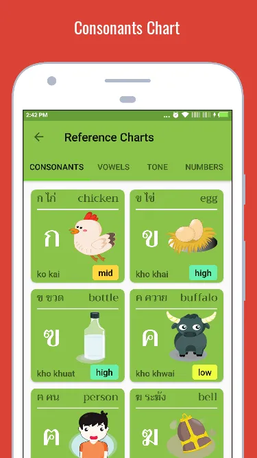 Thai Alphabet  Script - Symbol | Indus Appstore | Screenshot