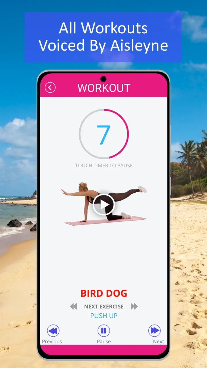 Aisleyne 7 Min Workouts | Indus Appstore | Screenshot