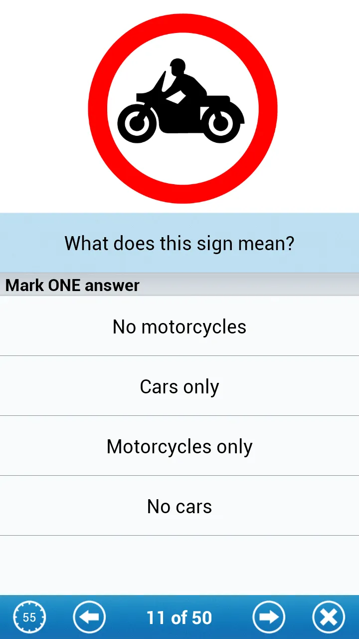 UK Motorcycle Theory Test Lite | Indus Appstore | Screenshot