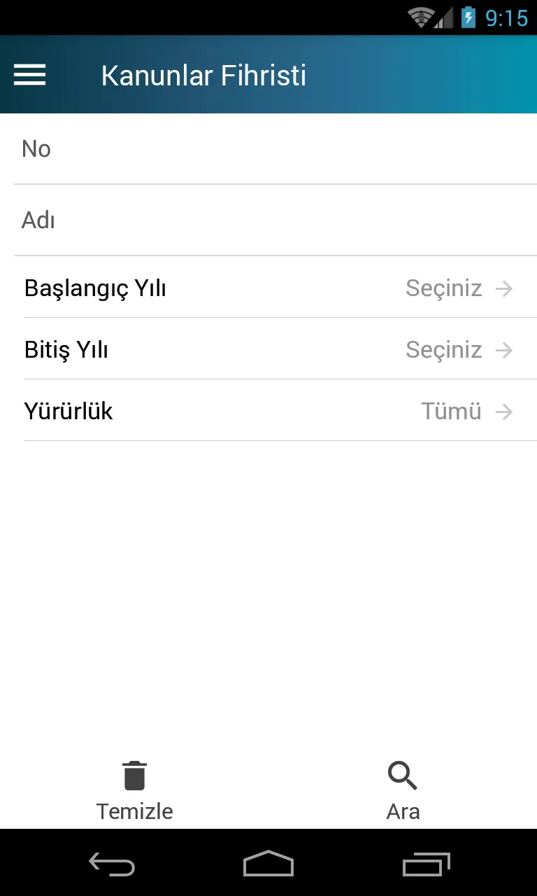 T.C. Mevzuat Bilgi Sistemi | Indus Appstore | Screenshot