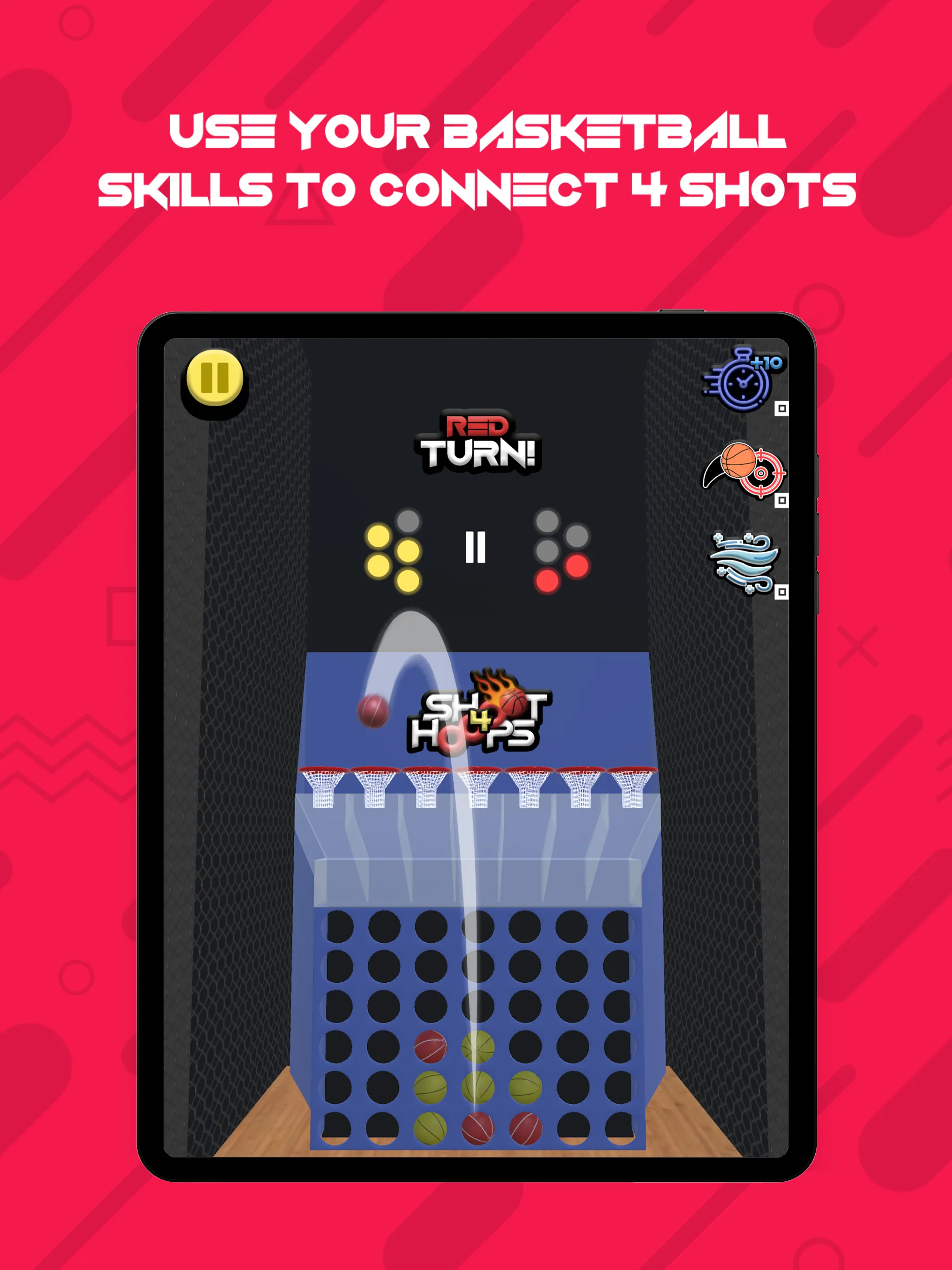 Shoot 4 hoops: Slam Dunk Shoot | Indus Appstore | Screenshot