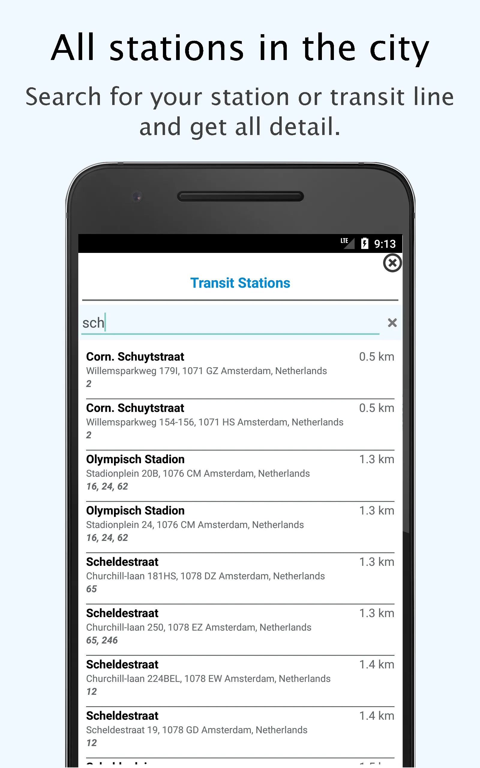 Amsterdam Transit Offline/Live | Indus Appstore | Screenshot