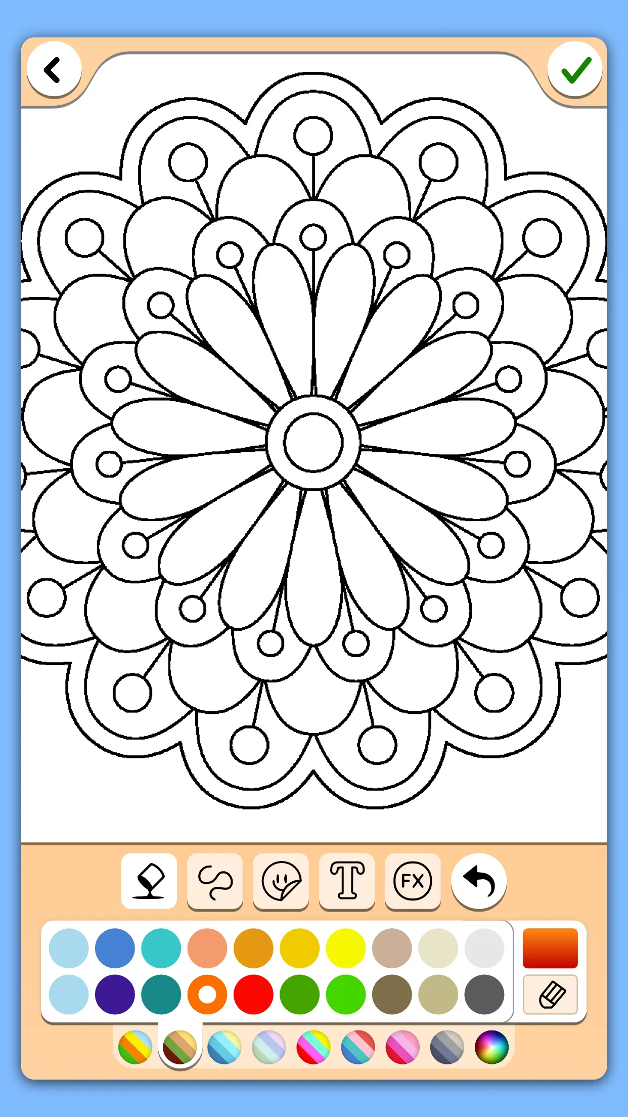 Mandala Coloring Pages | Indus Appstore | Screenshot