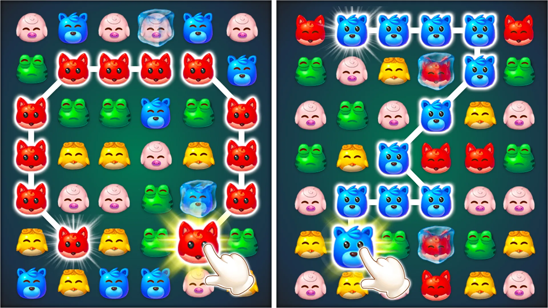 Connect Animal Matching Games | Indus Appstore | Screenshot