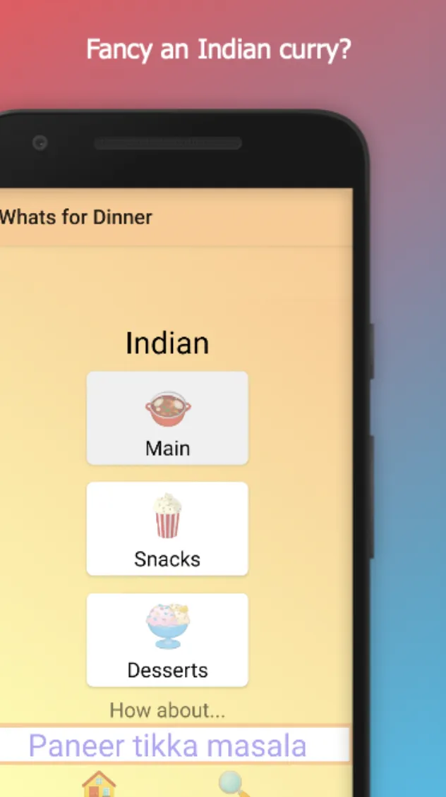 What's for Dinner? | Indus Appstore | Screenshot