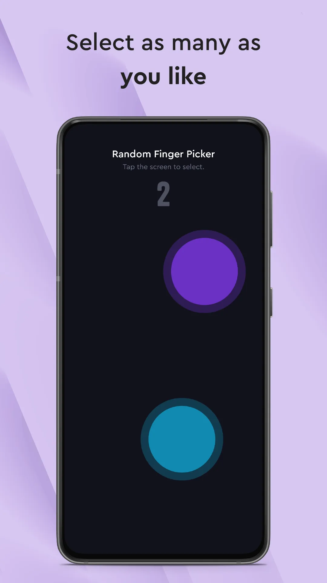 Random Finger Picker Game | Indus Appstore | Screenshot