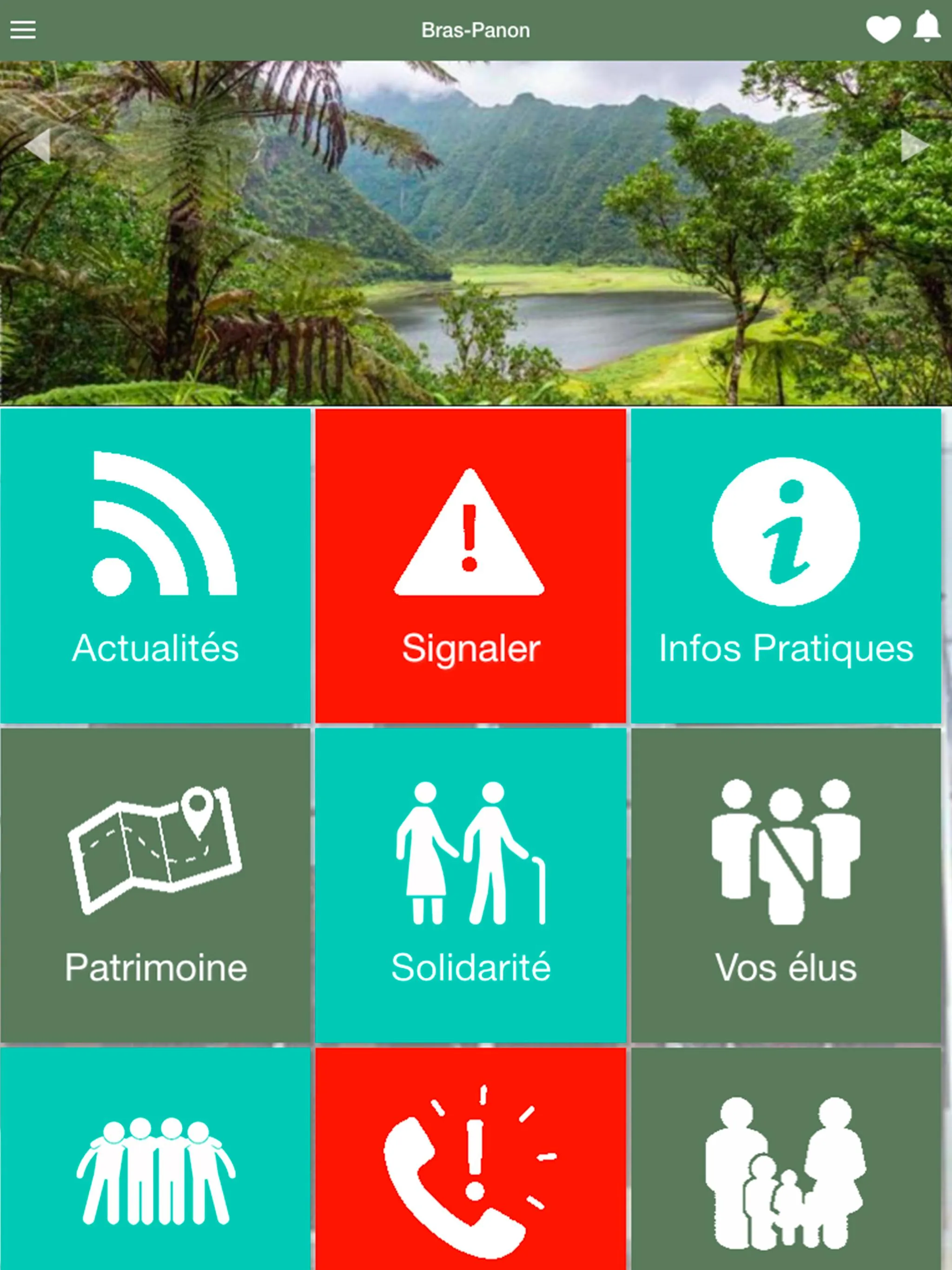 Bras-Panon Application mobile | Indus Appstore | Screenshot