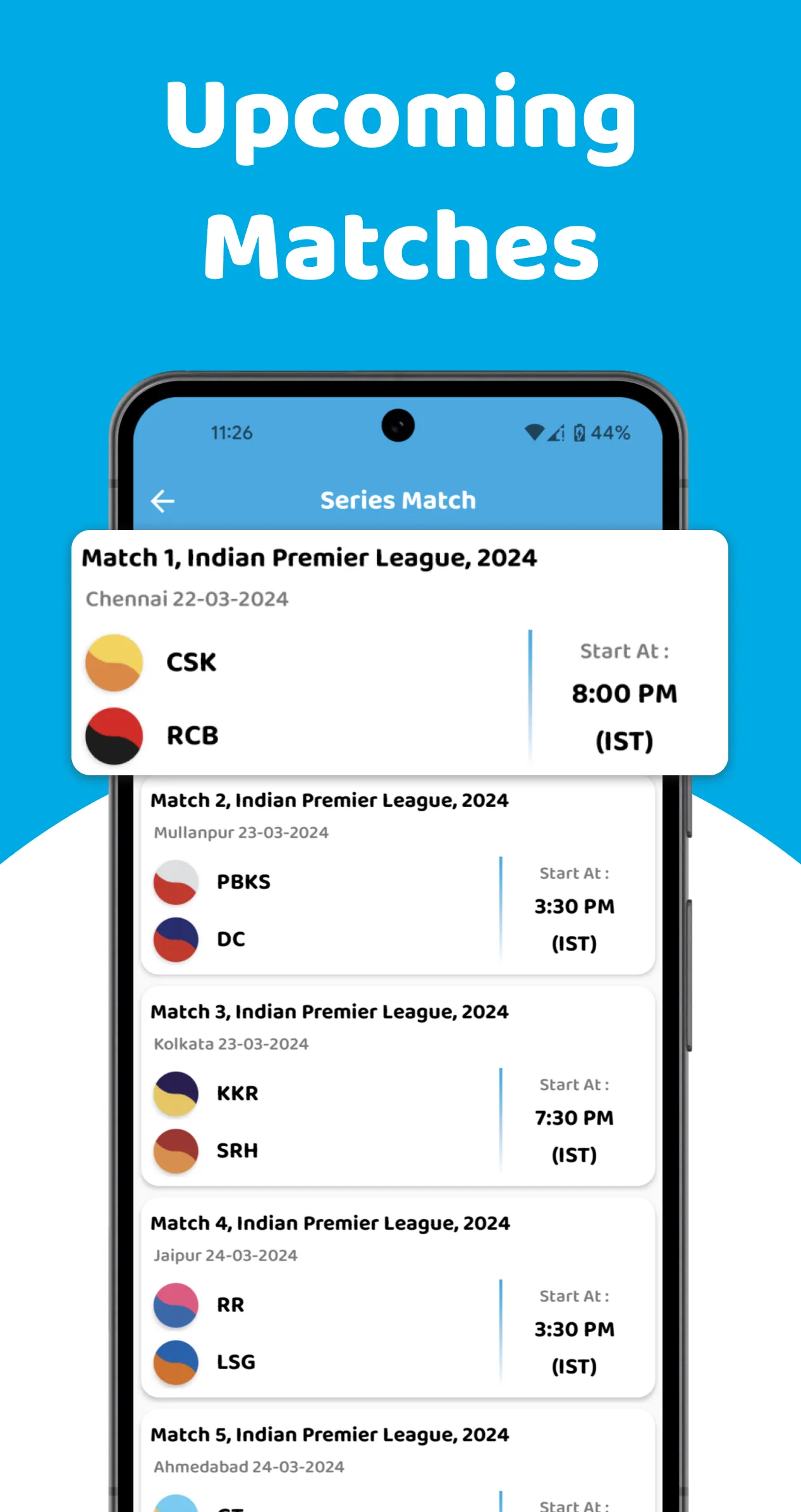 Live Cricket - Live Line 2024 | Indus Appstore | Screenshot