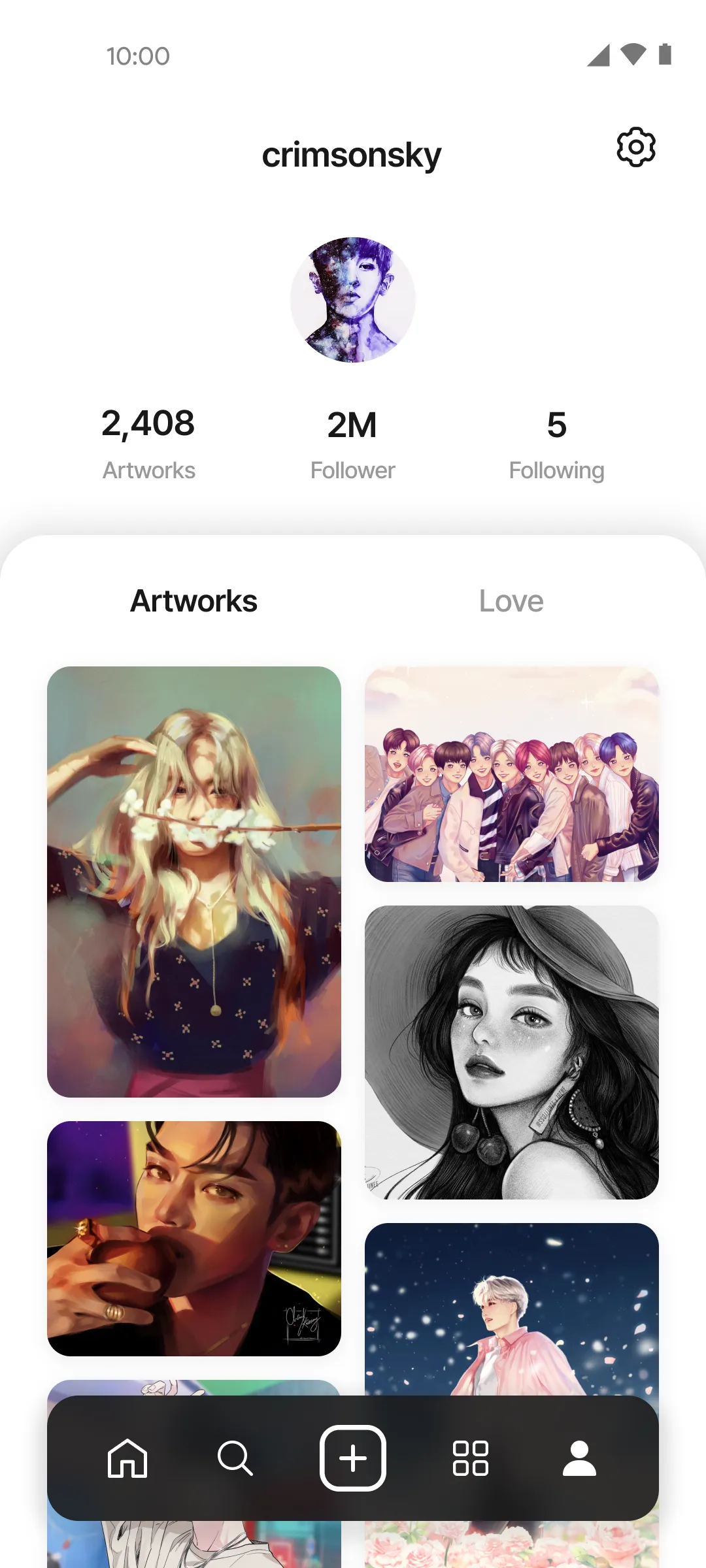 FanBook-FanArt SocialPlatform. | Indus Appstore | Screenshot