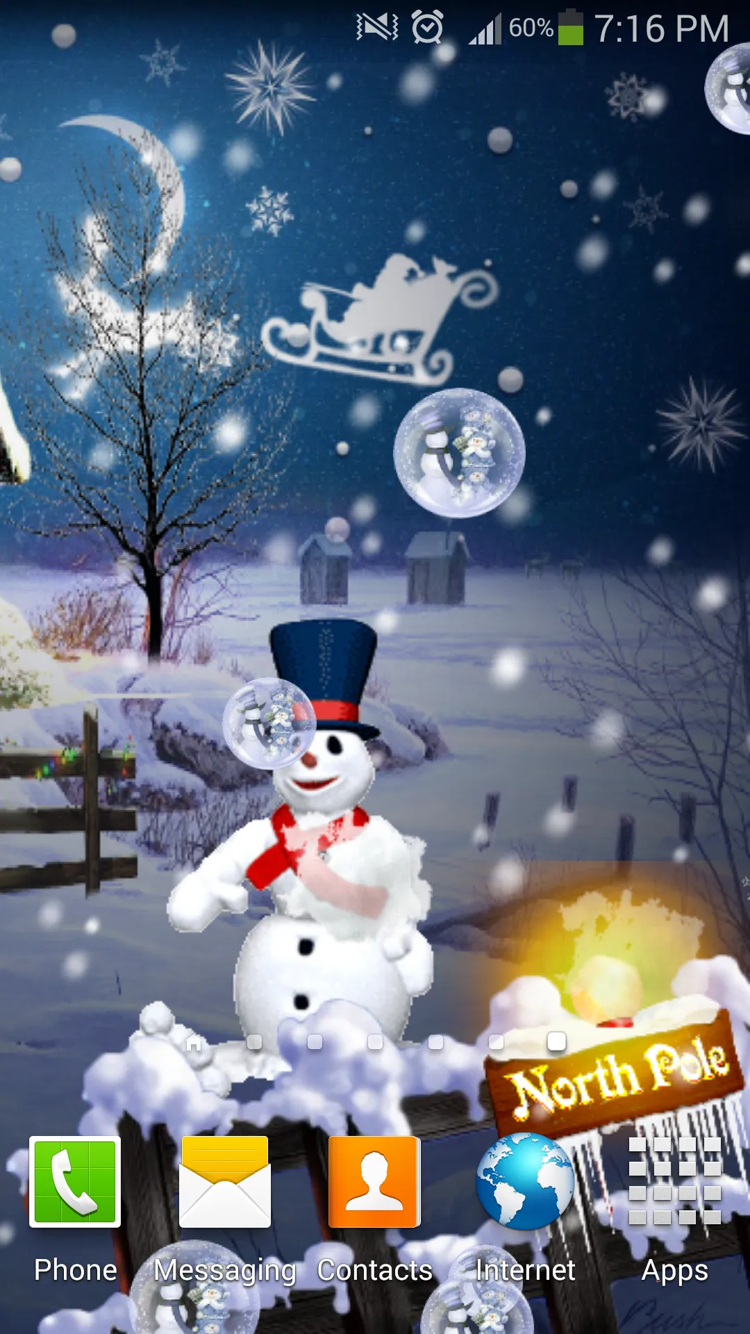 Christmas live wallpaper | Indus Appstore | Screenshot