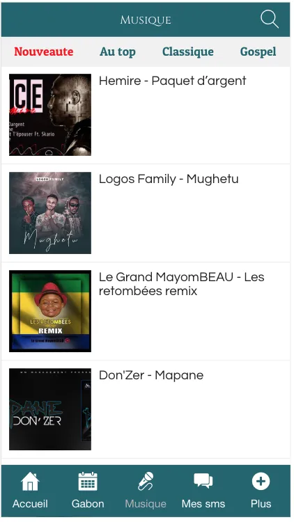 Tendance Gabon | Indus Appstore | Screenshot