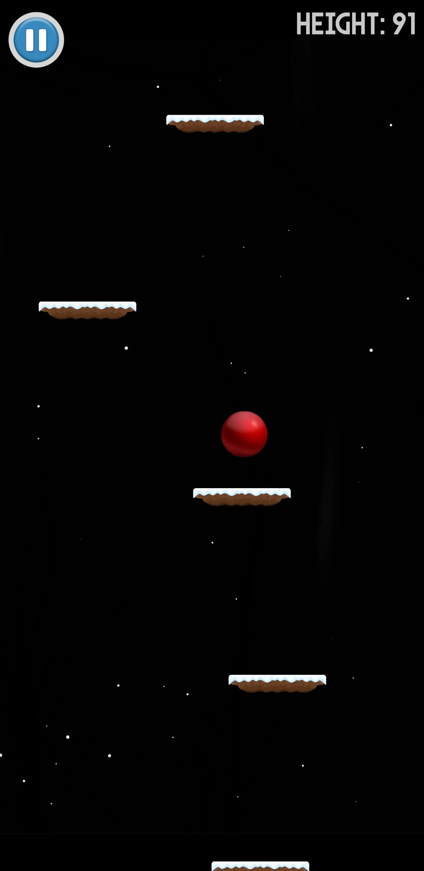 Red Ball - infinite icy tower | Indus Appstore | Screenshot