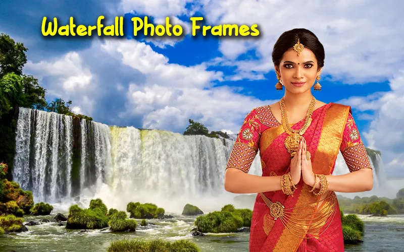 Waterfall Photo Frames | Indus Appstore | Screenshot