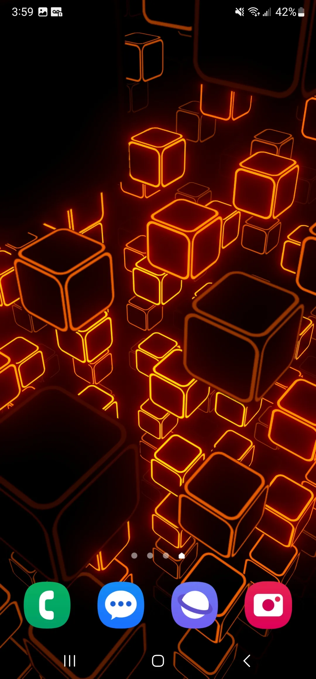 Infinity Cubes Live Wallpaper | Indus Appstore | Screenshot