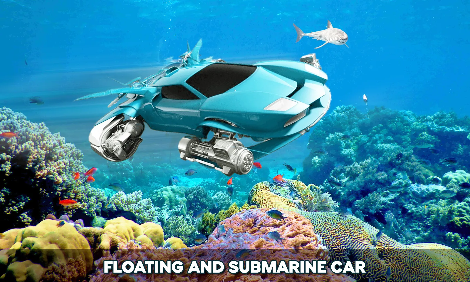 Floating Underwater Car Sim | Indus Appstore | Screenshot