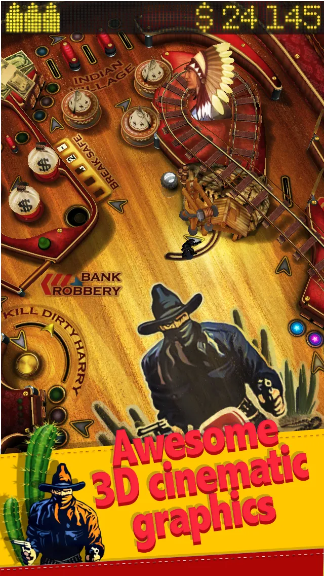 Wild West Pinball | Indus Appstore | Screenshot