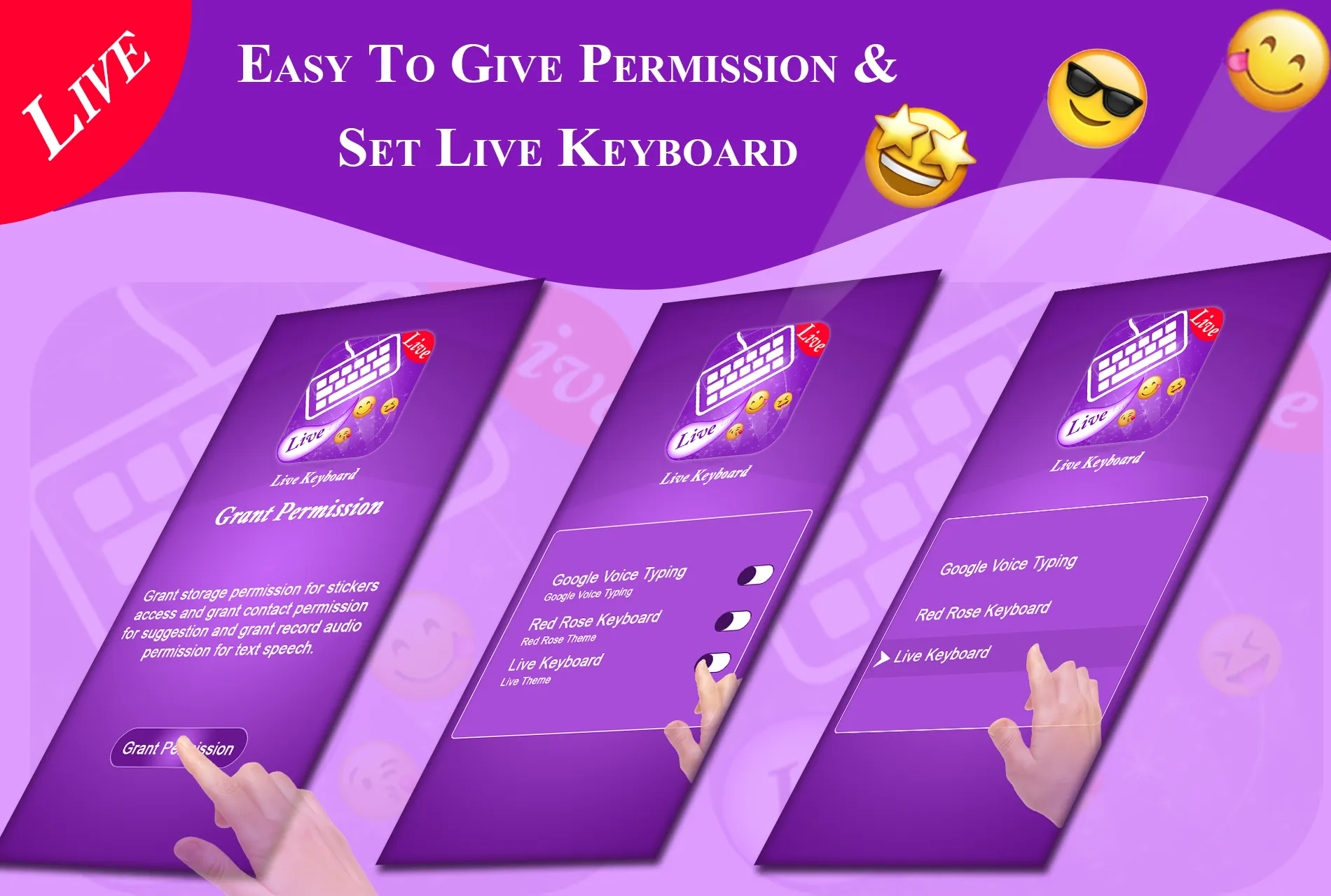 Live Keyboard - GIF Keyboard | Indus Appstore | Screenshot