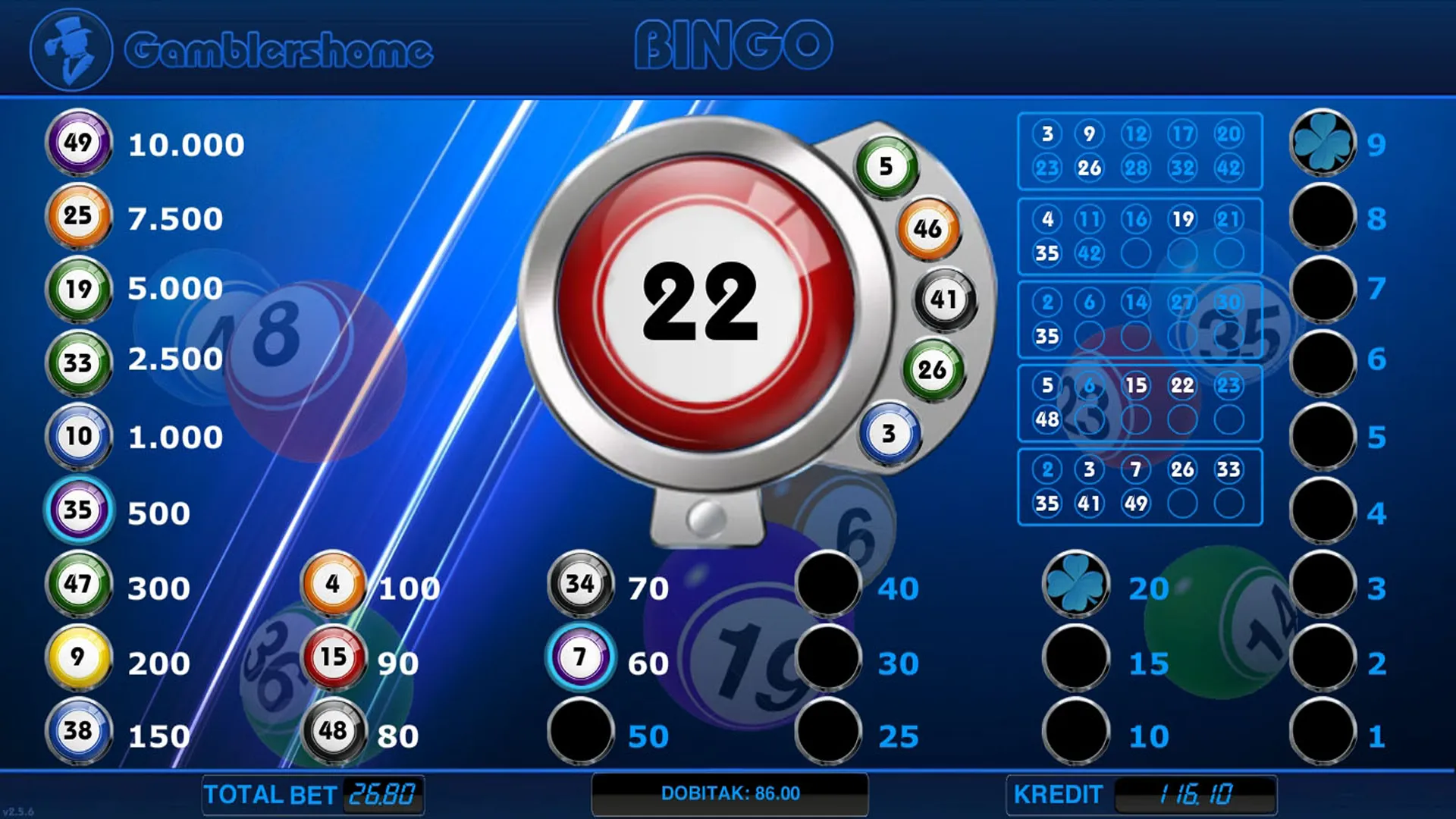 Gamblershome Bingo | Indus Appstore | Screenshot