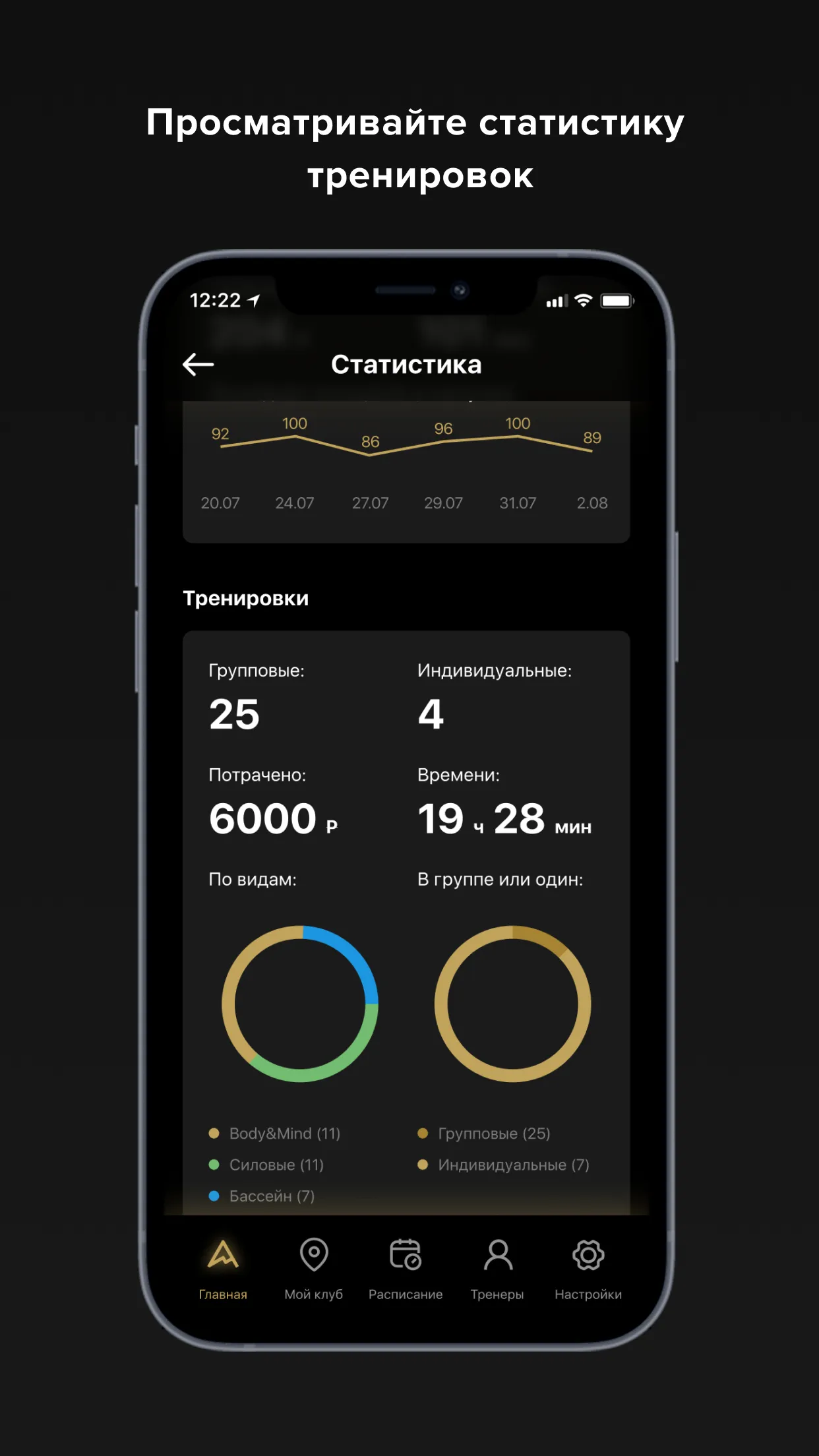 A Fitness - сеть фитнес-клубов | Indus Appstore | Screenshot