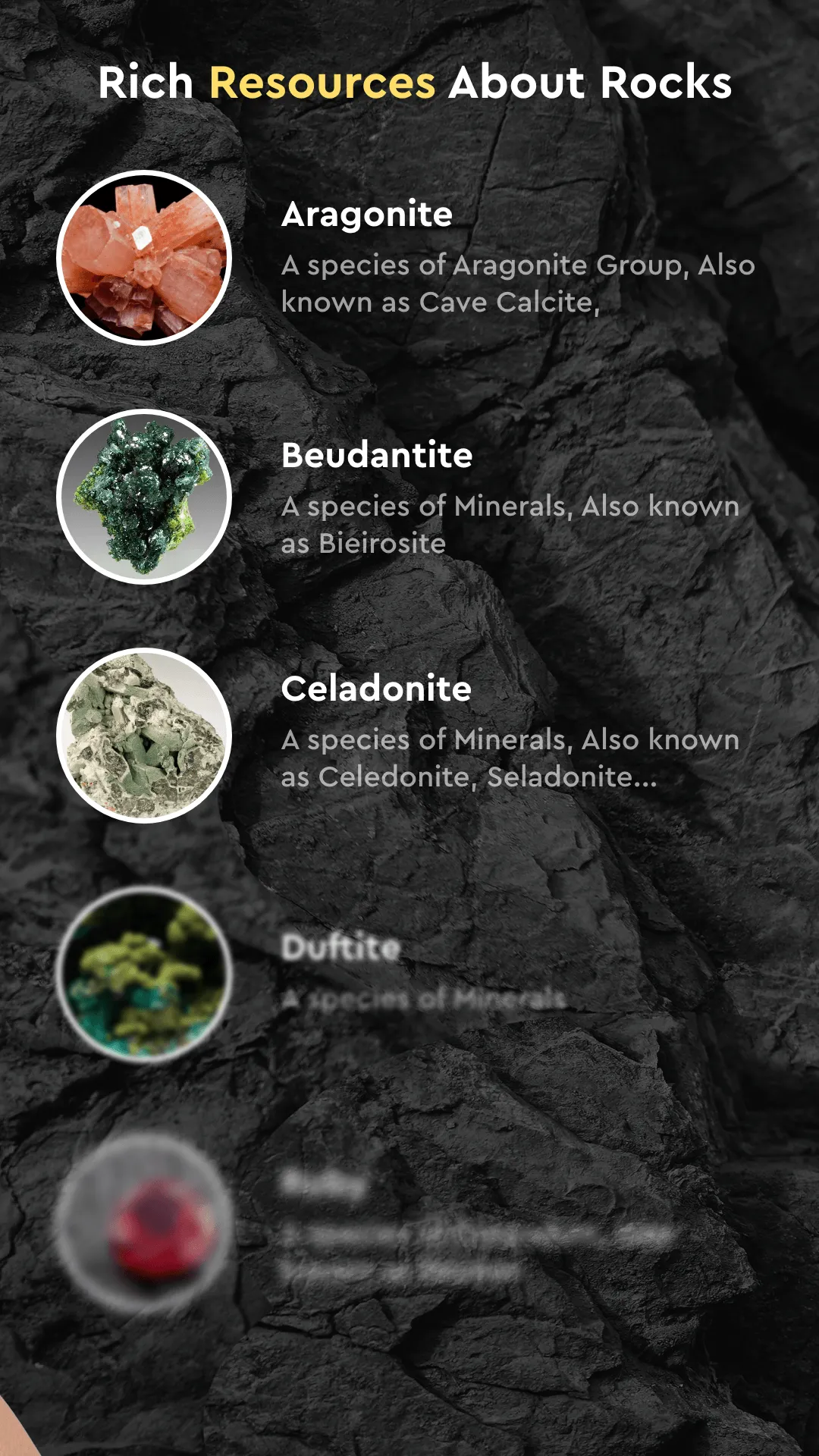 Rock Identifier by Photo | Indus Appstore | Screenshot