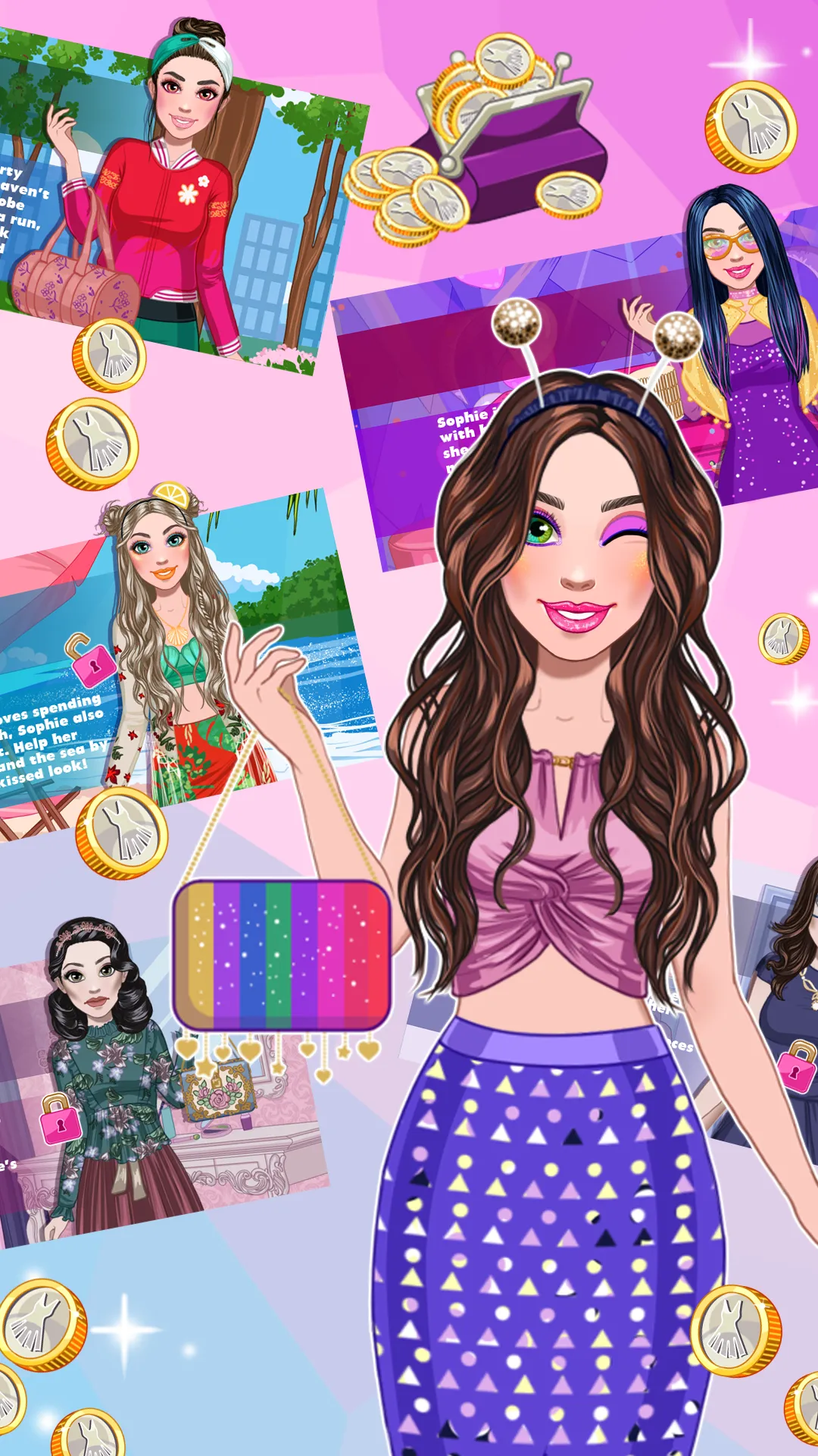 Sophie Fashionista Dress Up | Indus Appstore | Screenshot