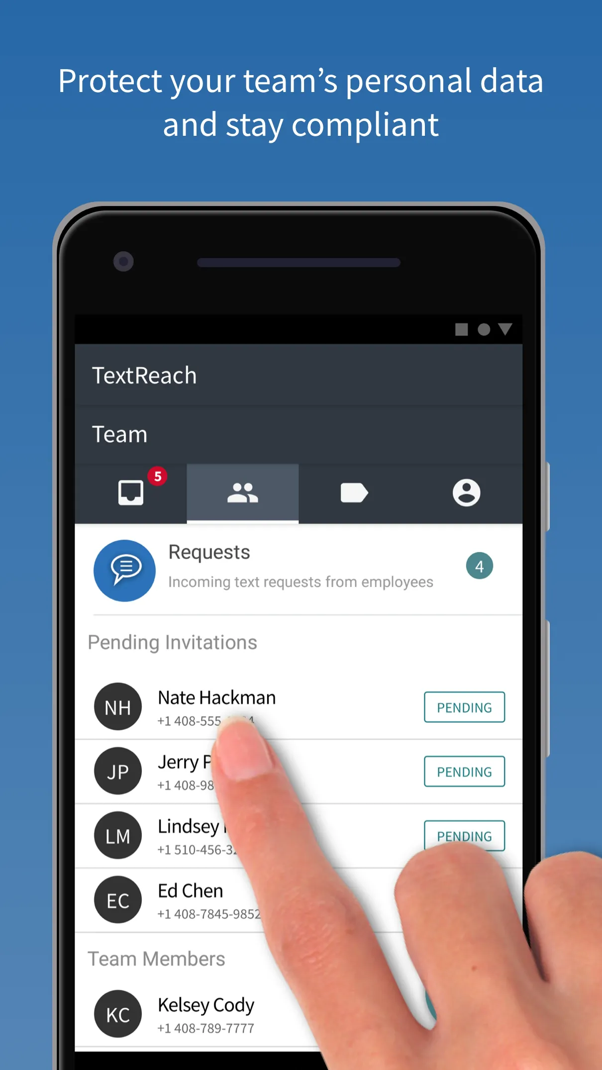 TextReach | Indus Appstore | Screenshot