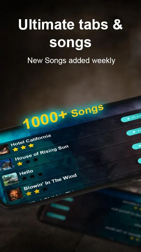 Real Guitar - Tabs and chords! | Indus Appstore | Screenshot
