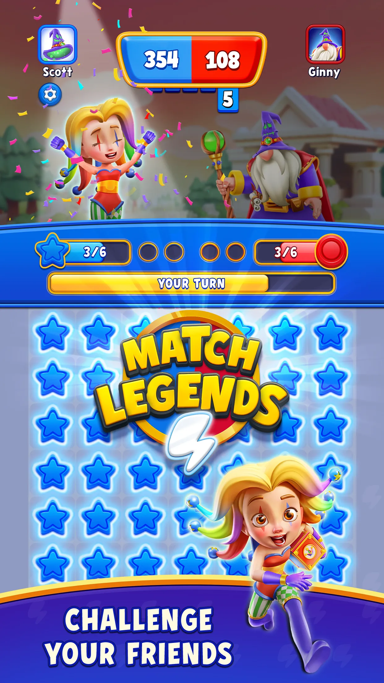 Match Legends - PvP Match 3 | Indus Appstore | Screenshot