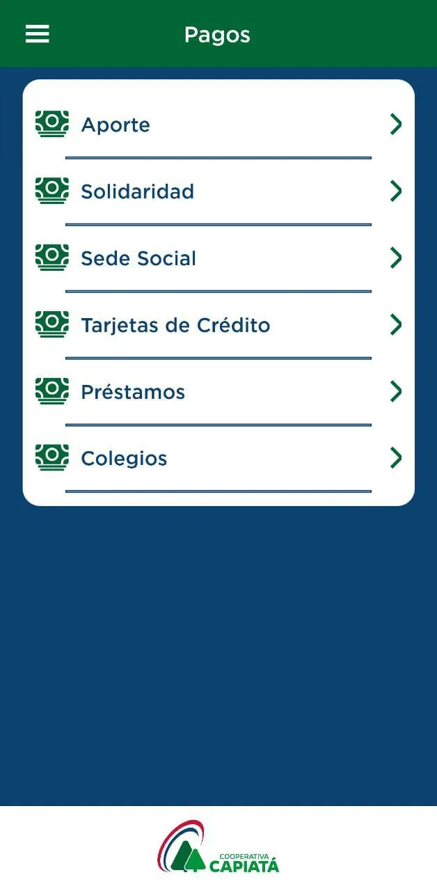 Cooperativa Capiatá Móvil | Indus Appstore | Screenshot