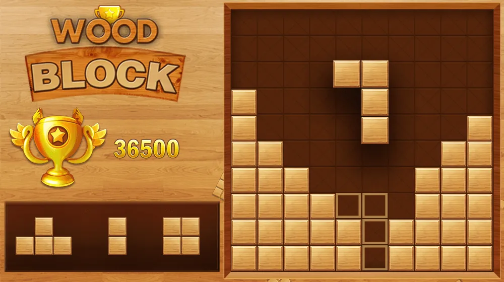 Wood Block Puzzle | Indus Appstore | Screenshot